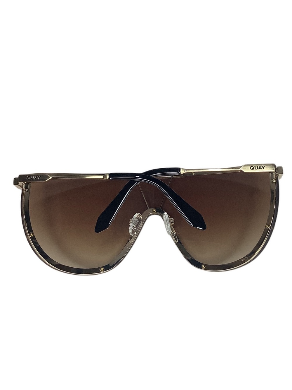 Quay Australia ON SET Oversized Wrap Shield Sunglasses New - Picture 5 of 5